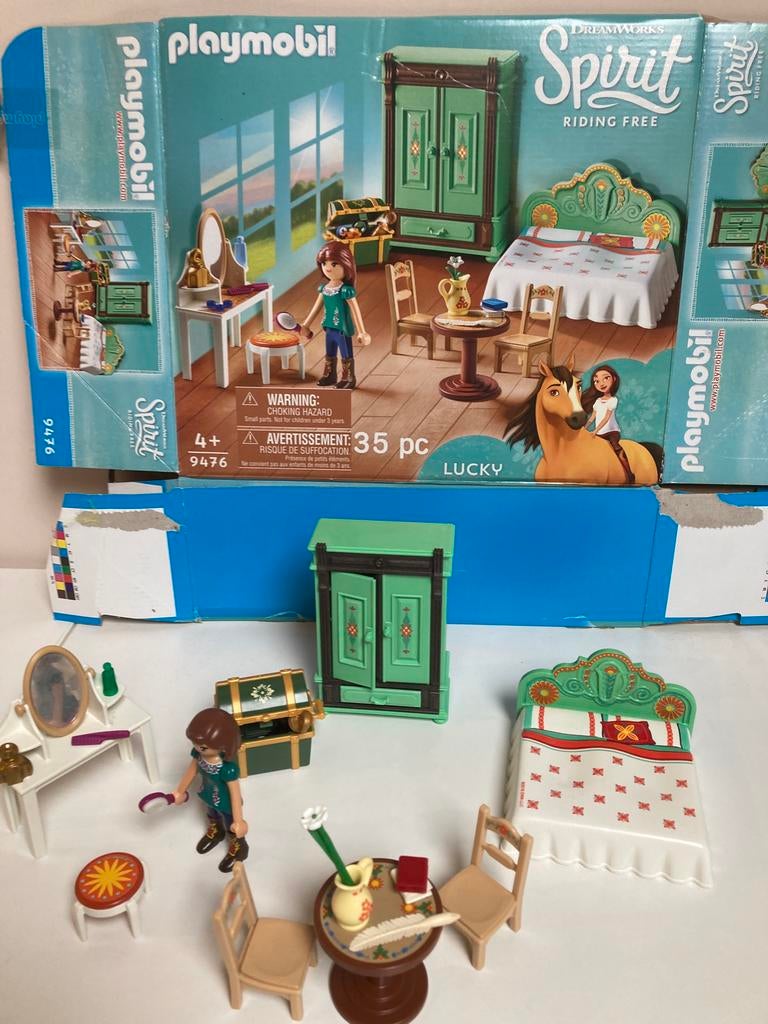 Playmobil slaapkamer spirit, Kinderen en Baby's, Ophalen, Gebruikt