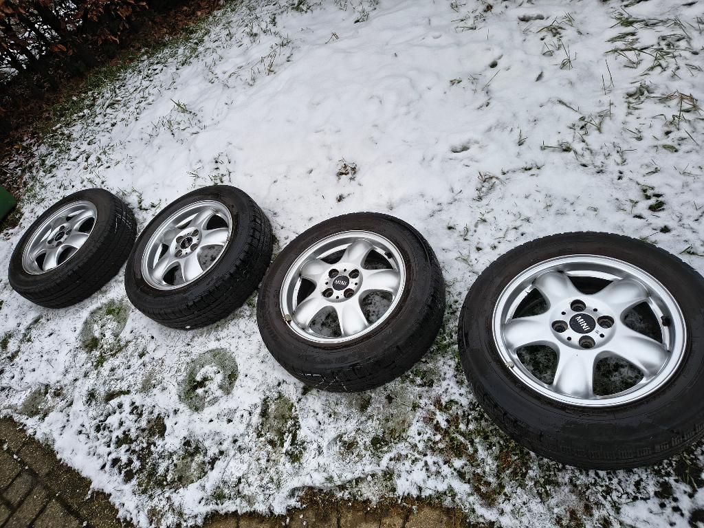 Velgen Mini Clubman 2008, 15 pouces, Pneus hiver, 175 mm, Véhicule de tourisme