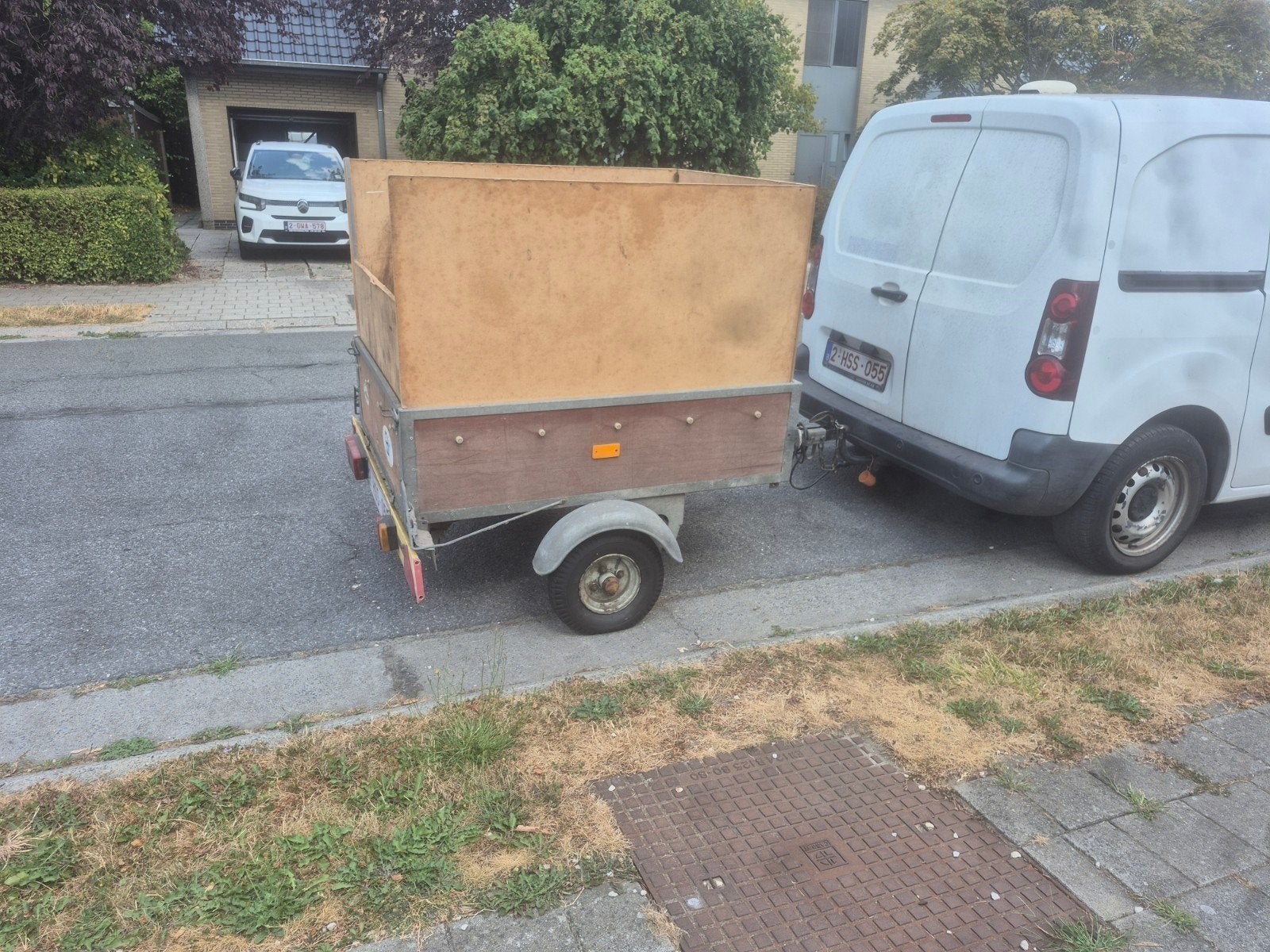 remork, Auto diversen, Aanhangers en Bagagewagens, Ophalen