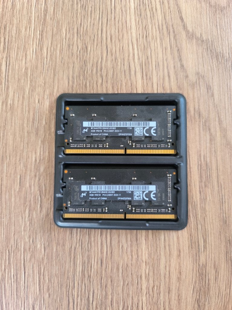Kit de mémoire RAM Original iMac 8Go (2x4Go), DDR4, 8 GB, Enlèvement, Utilisé
