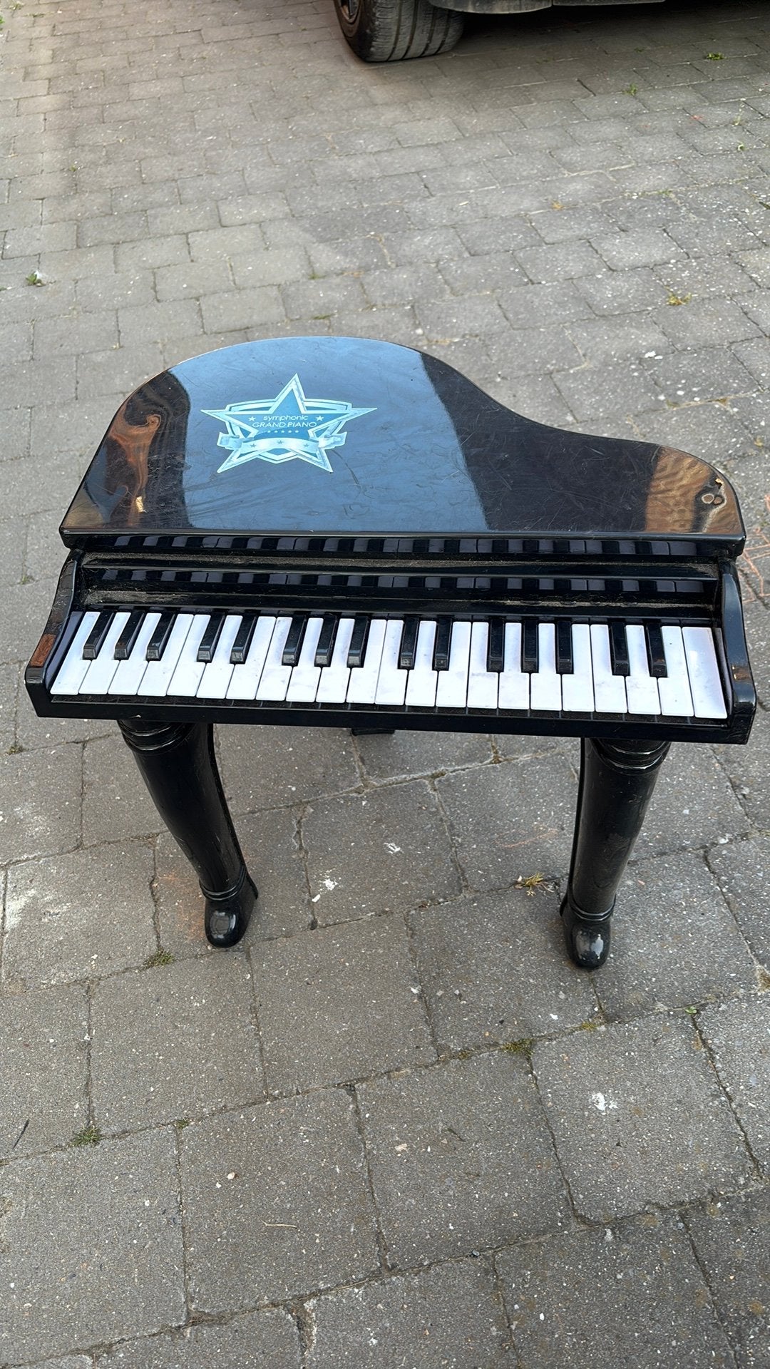 Piano te koop, Muziek en Instrumenten, Ophalen, Gebruikt, Zwart, Piano