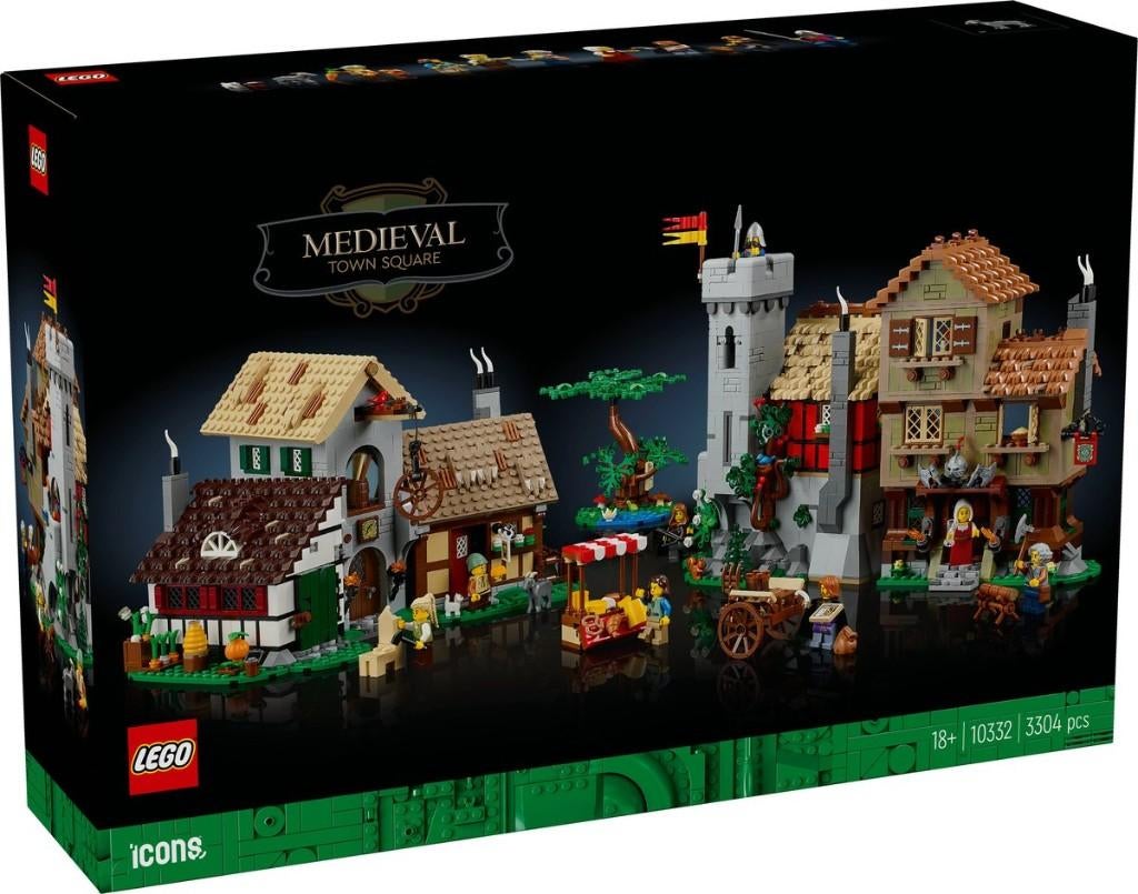 LEGO 10332 Medieval Town Square ** NIEUW **, Neuf, Enlèvement ou Envoi, Lego, Ensemble complet