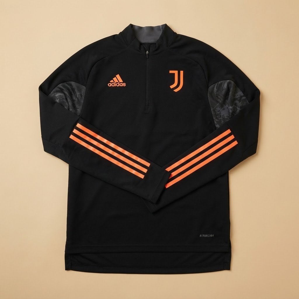 Adidas Juventus – Haut d’entraînement – Taille M, Maat 48/50 (M), Zwart, Ophalen of Verzenden, Zo goed als nieuw