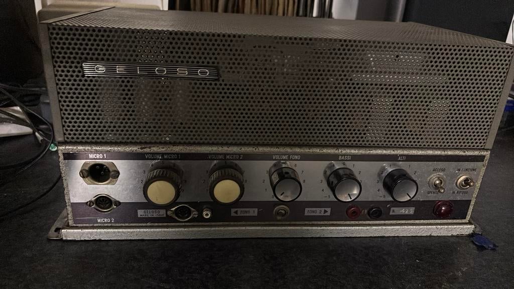Buizen Versterker geloso g262a, Muziek en Instrumenten, Ophalen, Zo goed als nieuw
