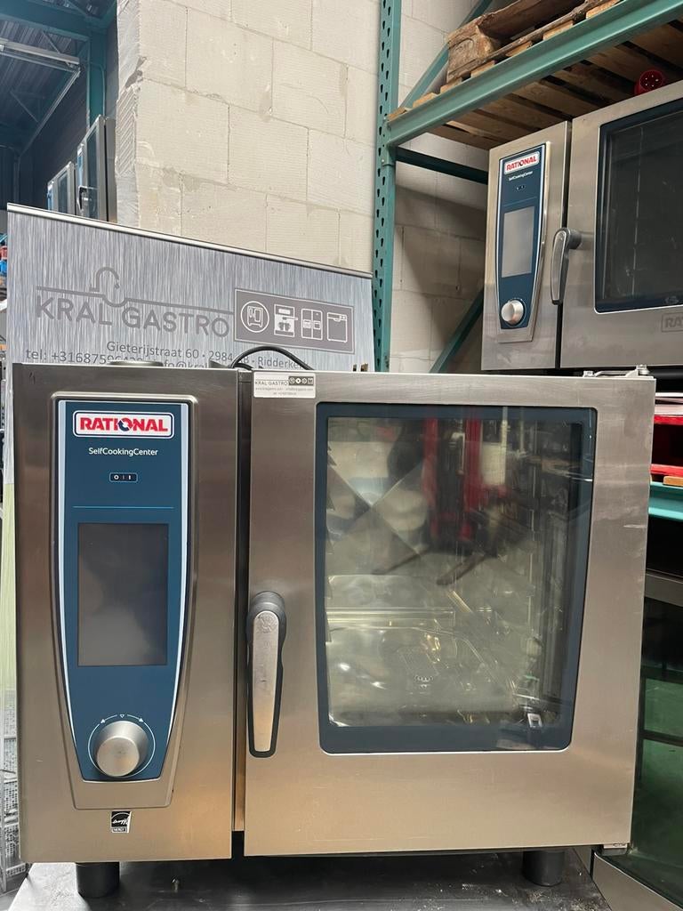 Rational SCC61G WE Gas Combisteamer Top Staat Garantie, Enlèvement, Fours, Fours à micro-ondes et Fours à vapeur