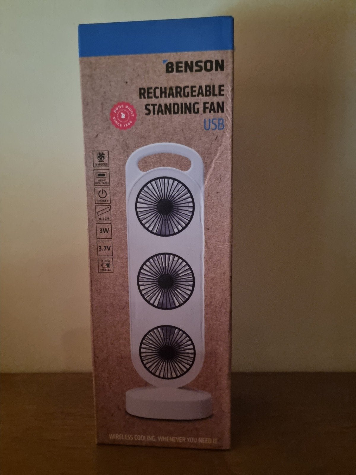 Staande tafelventilator, Electroménager, Ventilateurs, Enlèvement, Ventilateur de table