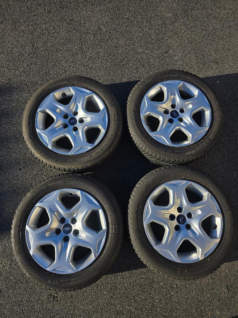 Ford focus wielen 5x108, Ophalen, Gebruikt, 16 inch, Banden en Velgen