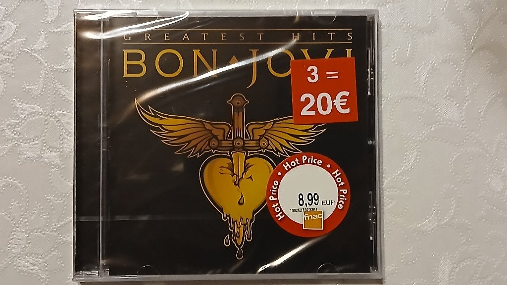 CD des plus grands succès (2010) Bon Jovi, CD & DVD, CD | Rock, Pop rock, Premier pressage, Enlèvement, Neuf, dans son emballage