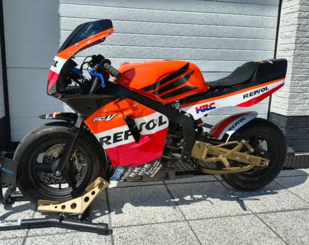 Honda mini nsr, Ophalen