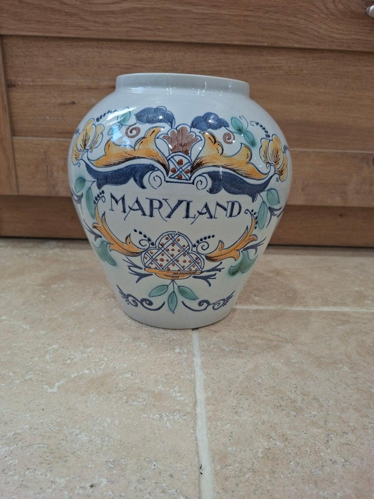 Vase - Pot de tabac Goedewaagen Gouda - Holland 1424 H, Antiquités & Art, Enlèvement ou Envoi