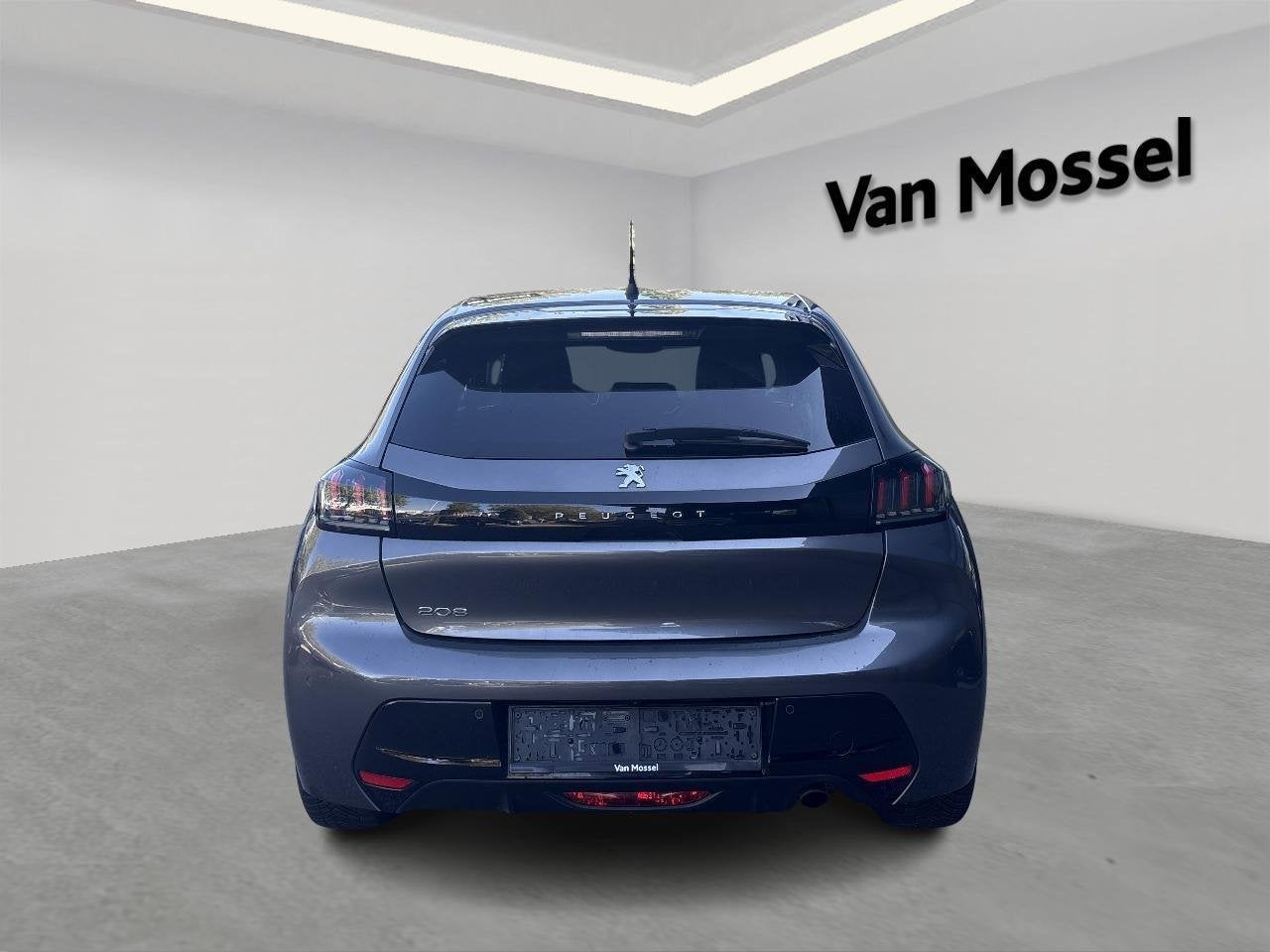 Peugeot 208 1.5 BlueHDi 100 MAN6 S&S €6.2 Allure, Voorwielaandrijving, Stof, Gebruikt, Zwart