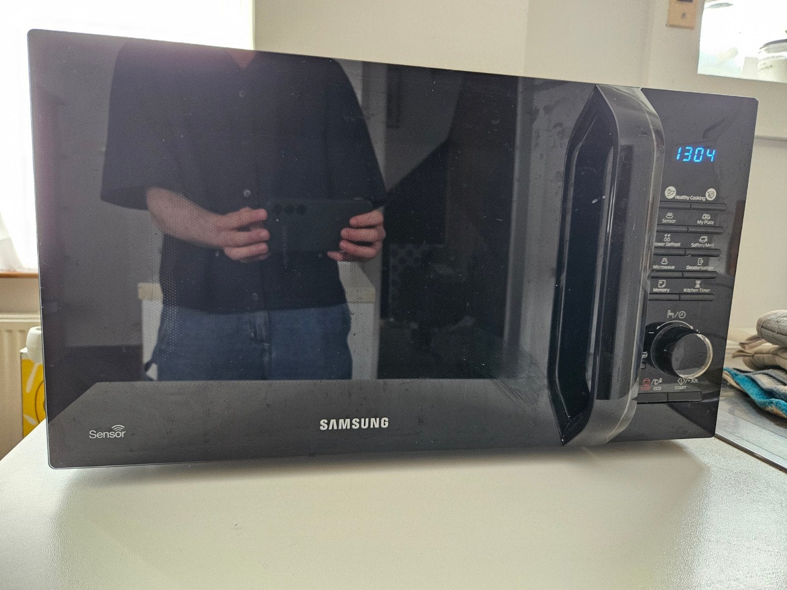 Samsung Sensor Microgolfoven, Enlèvement, Utilisé, 45 à 60 cm, Micro-ondes