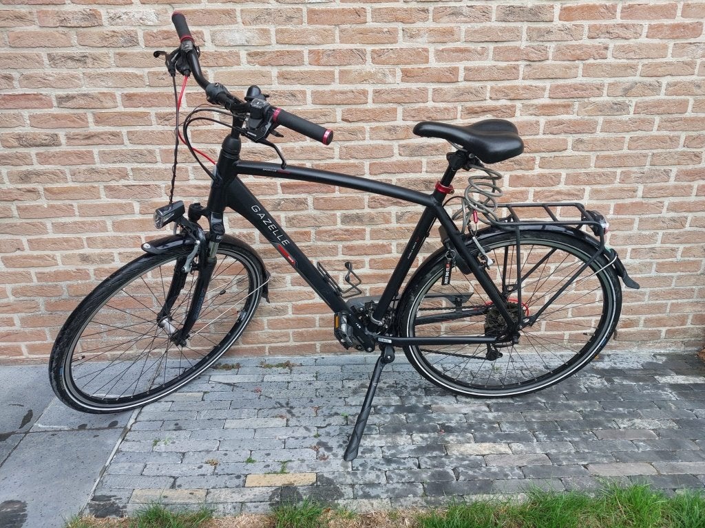 Herenfiets Gazelle, Fietsen en Brommers, Ophalen, Gebruikt, Velgrem, Versnellingen