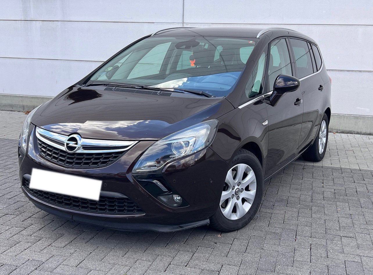 Opel Zafira 1.6 Diesel 2014, Auto's, Voorwielaandrijving, Dealer onderhouden, Stof, Overige kleuren