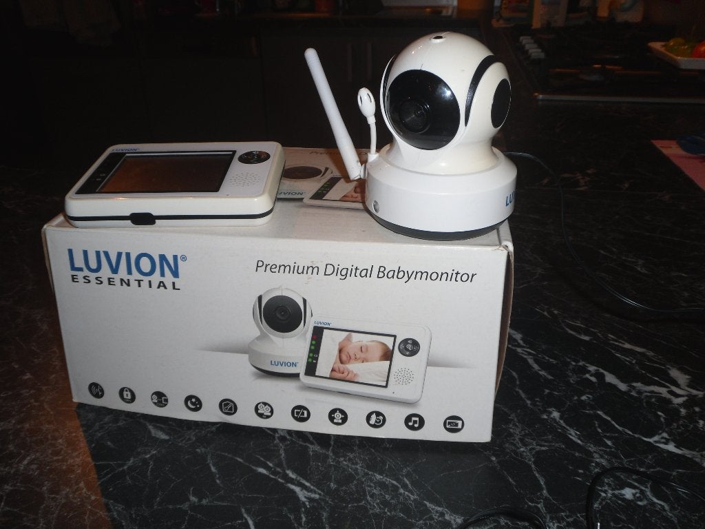 babyphone vidéo Luvion Essential, Ophalen of Verzenden, Gebruikt, Camera