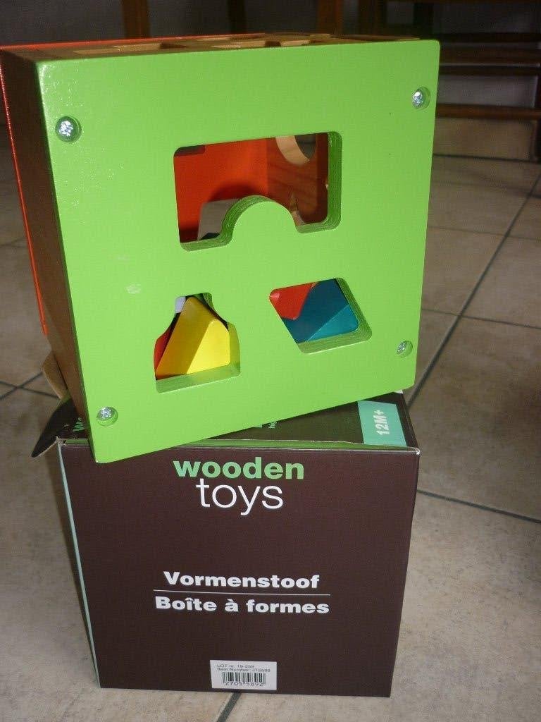 Vormenstoof Wooden toys, Ophalen of Verzenden, Zo goed als nieuw, Overige typen