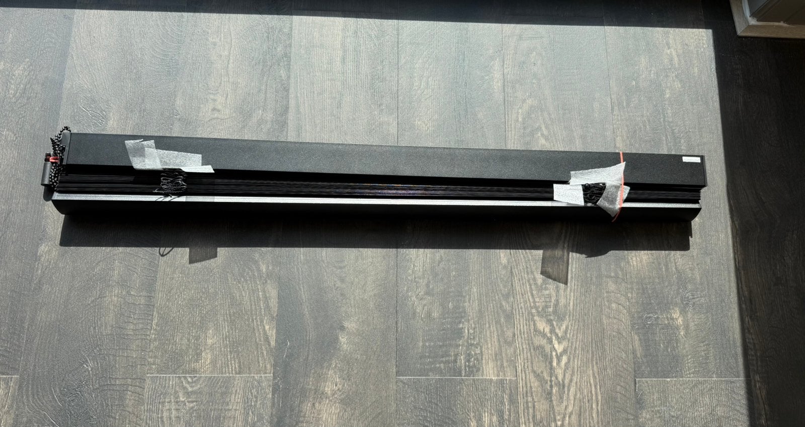 Aluminium jaloezieën 50mm zwart, 113 cm, Enlèvement ou Envoi, Comme neuf, Autres matériaux