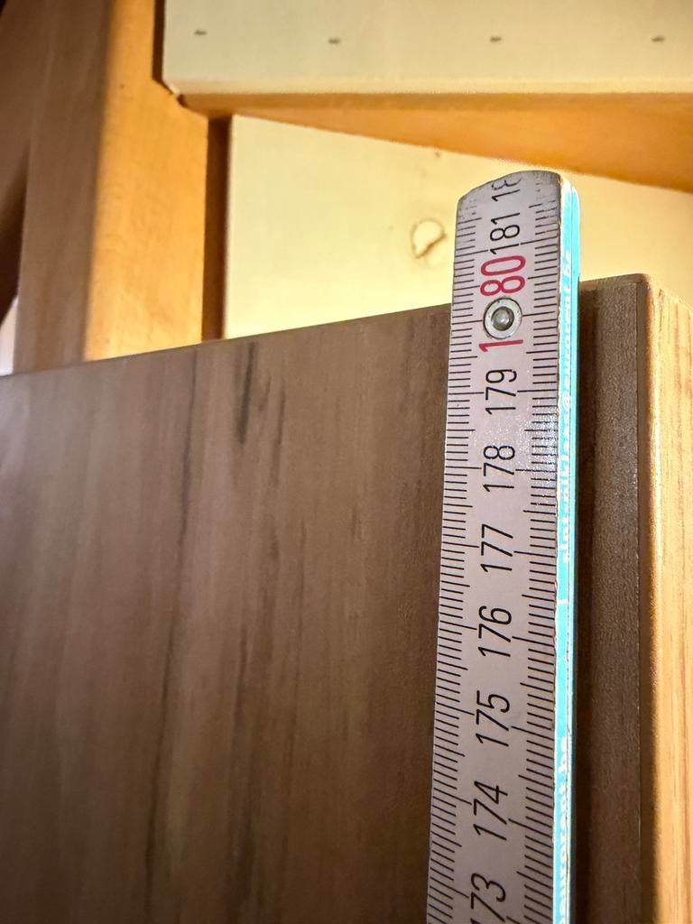 Houten tafel 180x90, Ophalen, Zo goed als nieuw