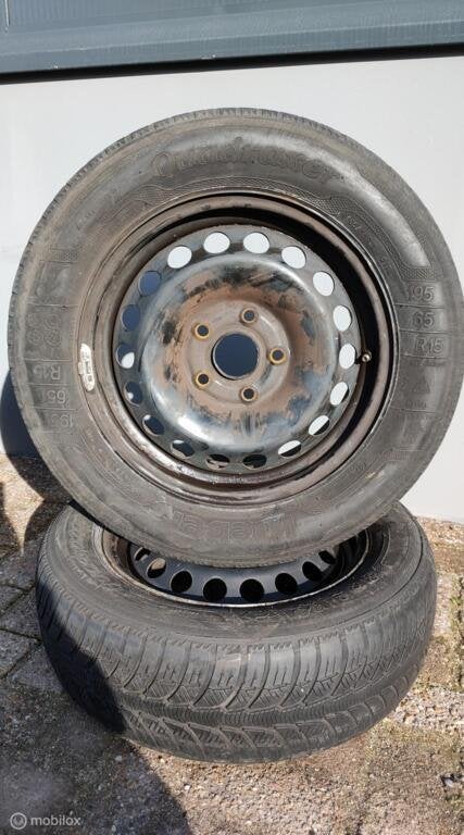 Banden Quadraxer 195/65 R15 -Kleber ALL season (2st) 06425, Ophalen, Gebruikt