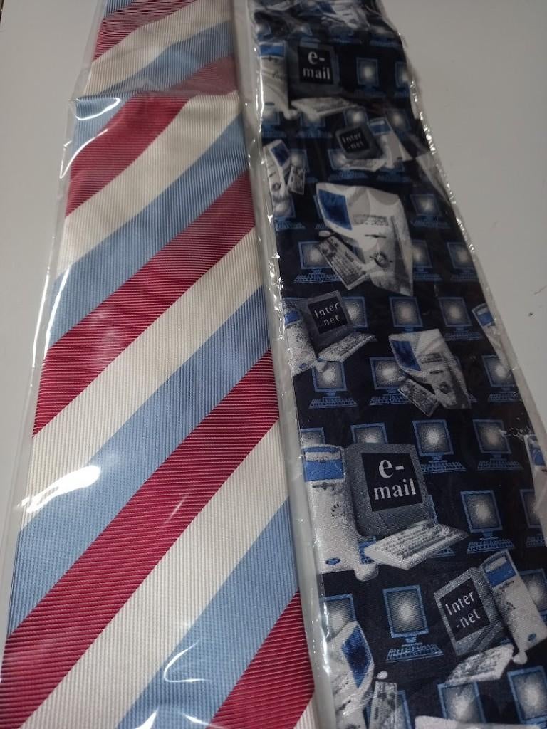 2 dassen, Ophalen of Verzenden, Nieuw, Blauw, Met patroon