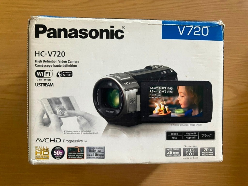 Panasonic video camera, Ophalen, Gebruikt, Camera, Panasonic