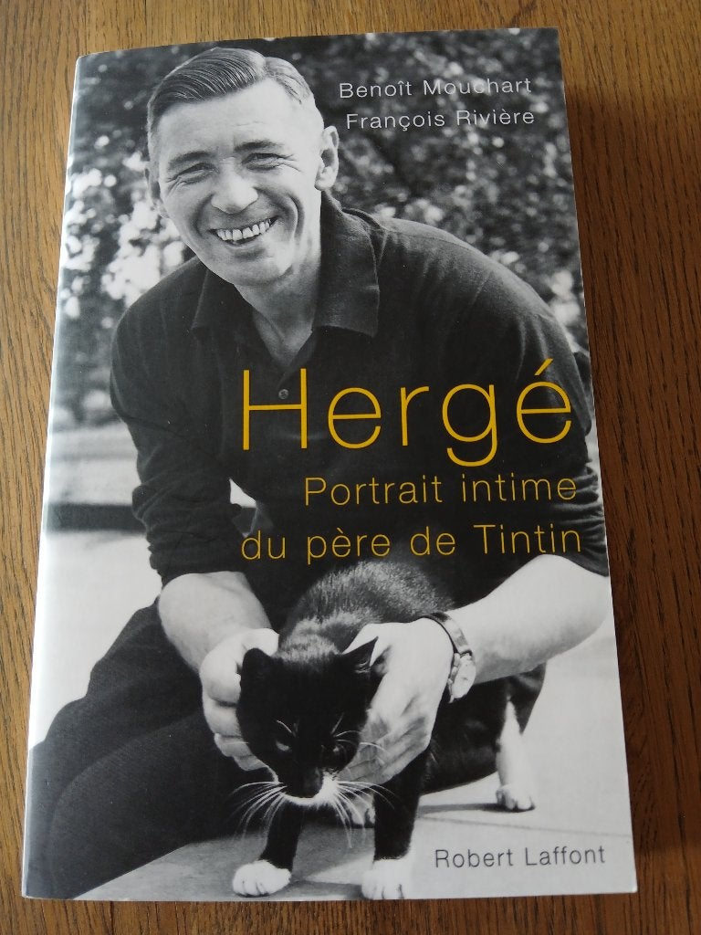 Livre "Hergé portrait intime du Père de Tintin" dédicacé, Enlèvement, Neuf, Hergé.