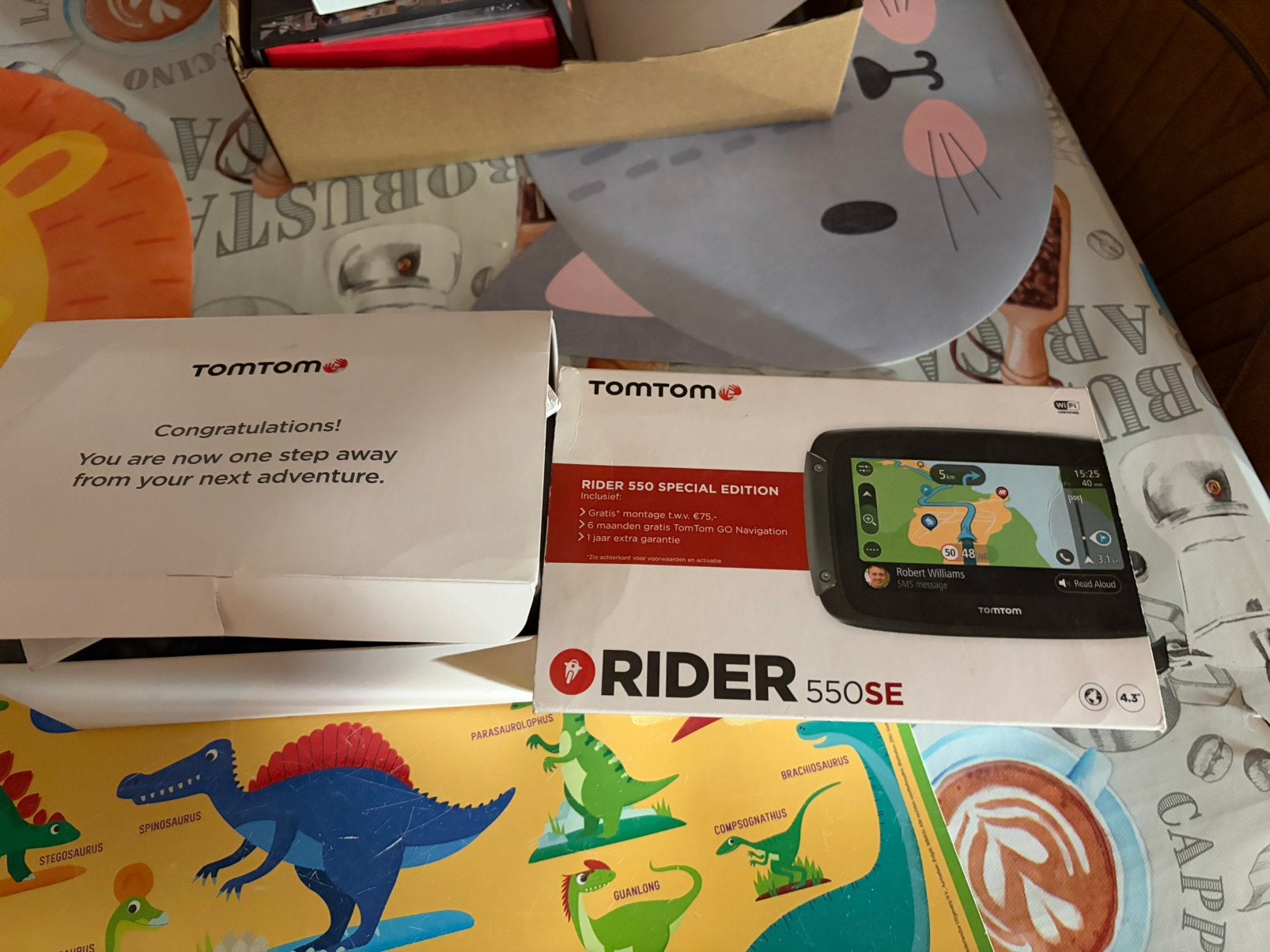 Tom Tom Rider 550SE, Ophalen, Gebruikt
