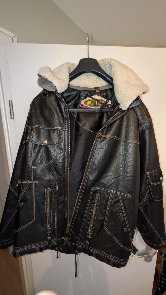 Veste en simili cuir de marque Métro, Enlèvement ou Envoi, Porté, Taille 48/50 (M), Autre