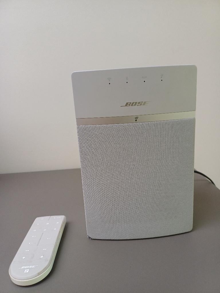 Haut-parleur sans fil SoundTouch 10 de Bose, gris clair, TV, Hi-fi & Vidéo, Enceintes, Comme neuf, Autres types, Moins de 60 watts