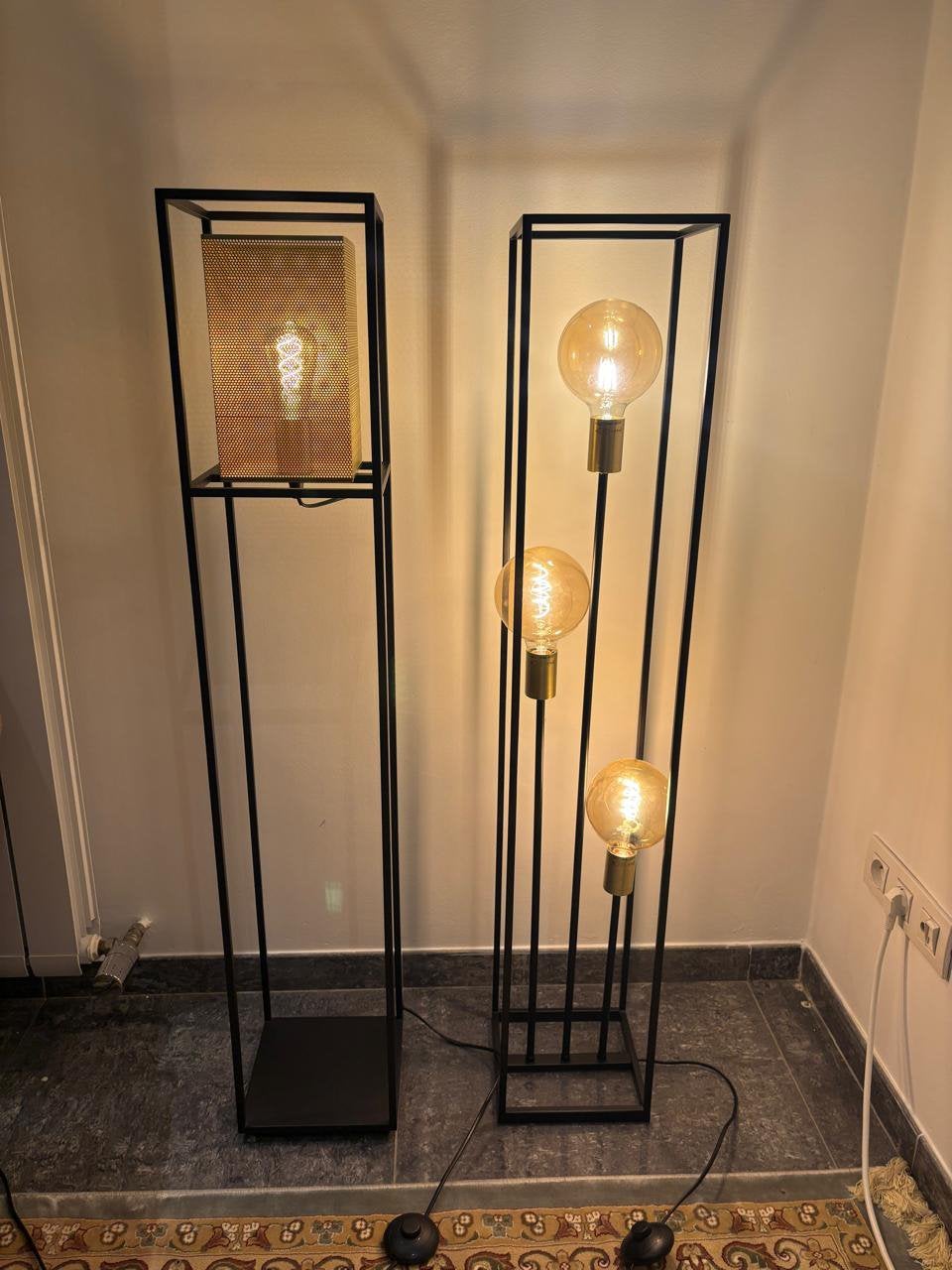 Moderne Design Vloerlampen – Set van 2, Ophalen, Zo goed als nieuw