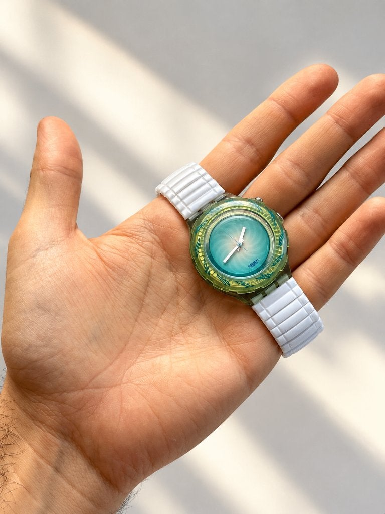 Swatch loomi “waving” SDM900, Montre-bracelet, Swatch, Enlèvement ou Envoi, Swatch