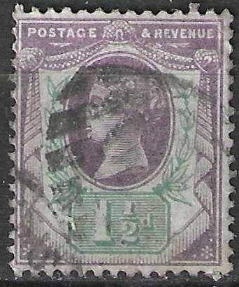 Groot-Brittannie 1887/1900 - Yvert 93 - Victoria (ST), Postzegels en Munten, Postzegels | Europa | UK, Verzenden, Gestempeld