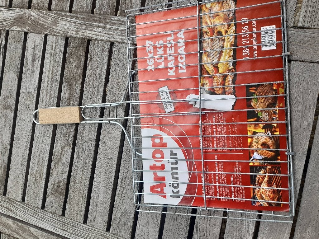 Bbq grill vlees en vis, Ophalen