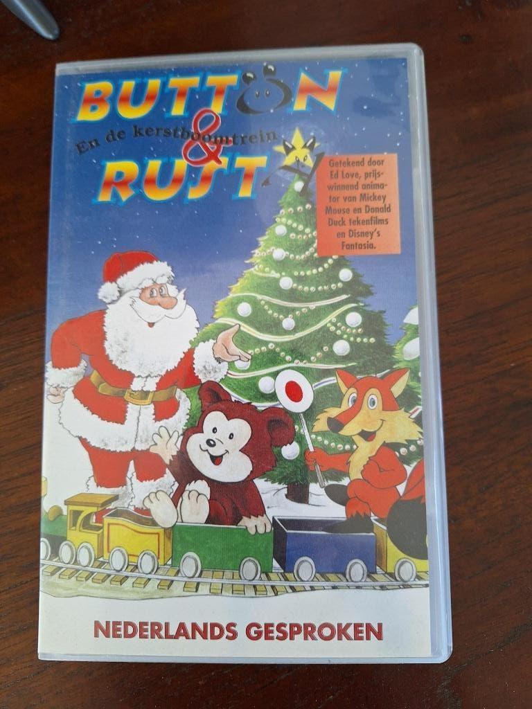 videofilm : Button & rust en de kerstboomtrein, Cd's en Dvd's, Ophalen, Gebruikt