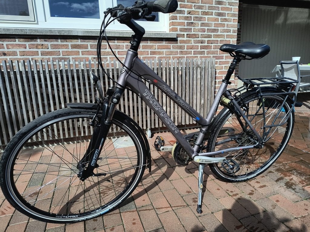 kwaliteits studentenfiets Thompson Deore, Autres marques, Vitesses, Frein sur jante, 53 à 56 cm