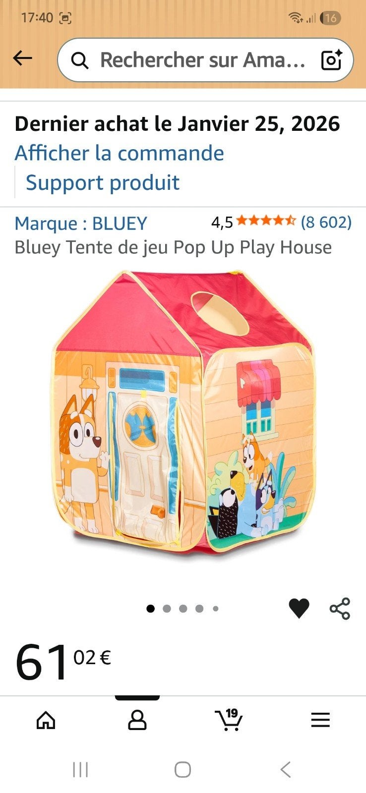 tente bluey, Enfants & Bébés, Enlèvement