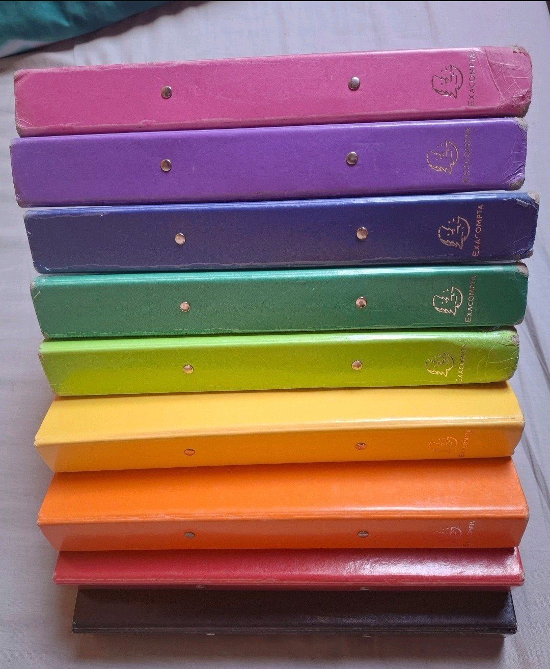 9 ringmappen, Ophalen, Gebruikt