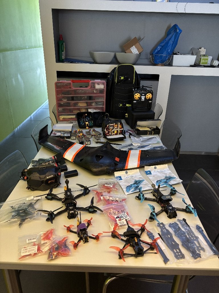 Lot FPV drones, Ophalen, Gebruikt, Overige typen, Overige merken