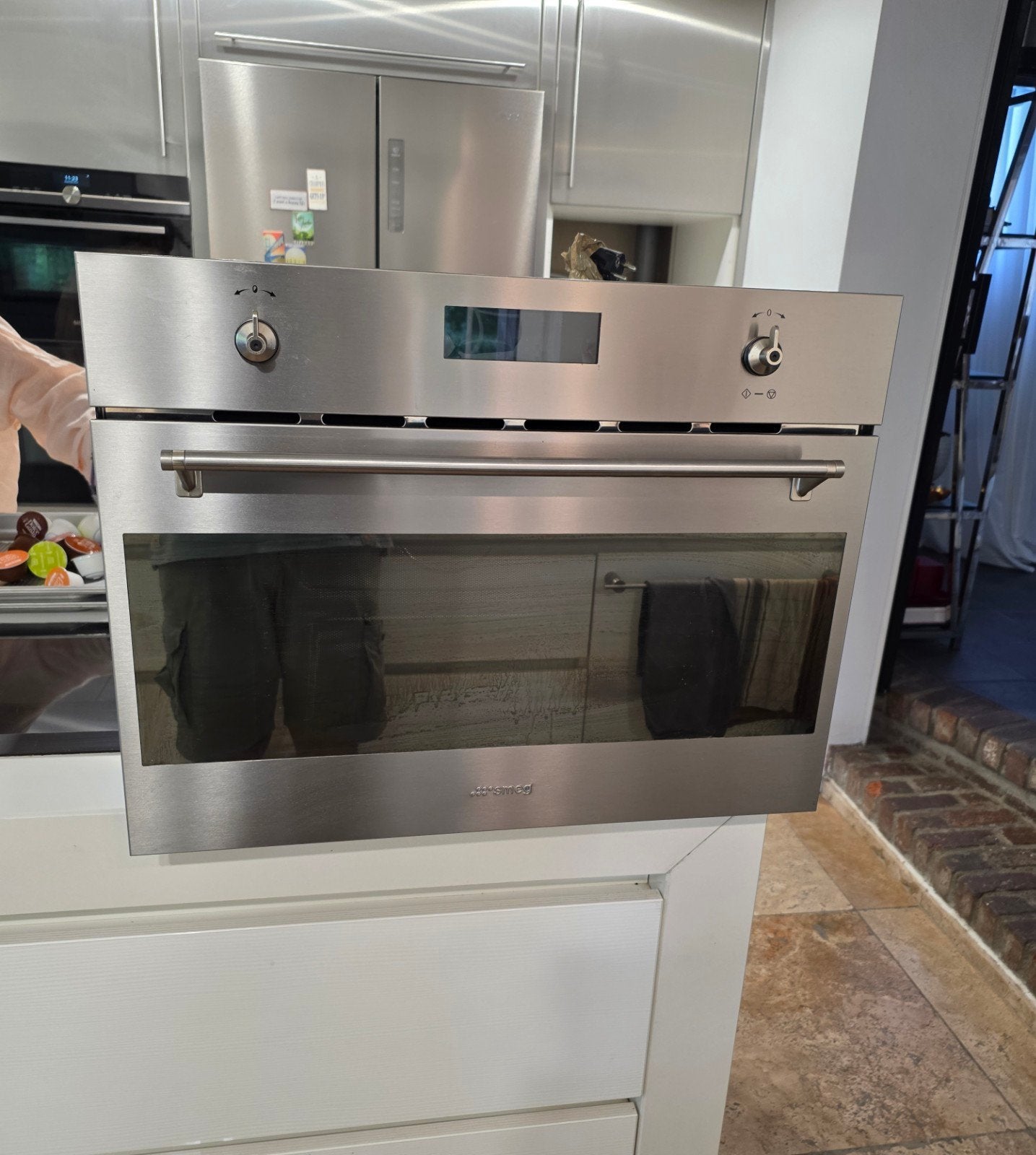 smeg inbouw steamer s15vx, Elektronische apparatuur, Ovens, Ophalen, Smeg
