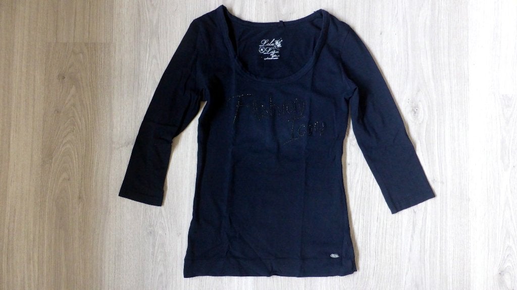 Zwart shirt 36 Lola & Liza Fashion Icon, Enlèvement ou Envoi, Lola & Liza, Taille 36 (S), Manches longues