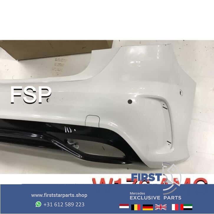 W176 Facelift AMG Achterbumper Mercedes A Klasse PDC, Auto-onderdelen, Gebruikt, -, Ophalen of Verzenden, Achter