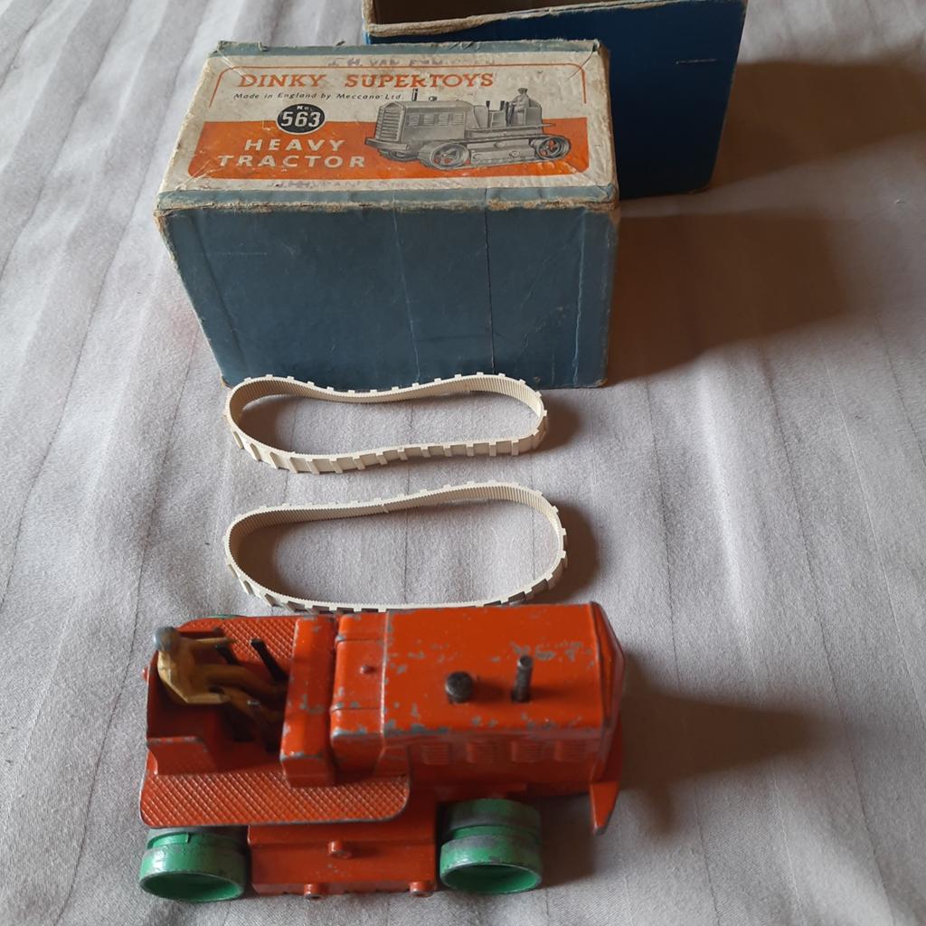 DINKY TOYS UK/SUPERTOYS*N 563*TRACTEUR LOURD*VINTAGE*DANS U, Enlèvement, Comme neuf, Tracteur et Agriculture, Dinky Toys