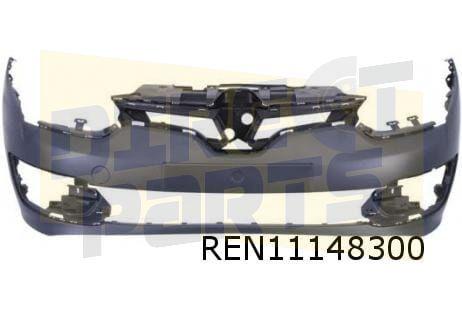 Renault Megane III (10/13-) Voorbumper (te spuiten) originee, -, -, Nieuw, Bumper