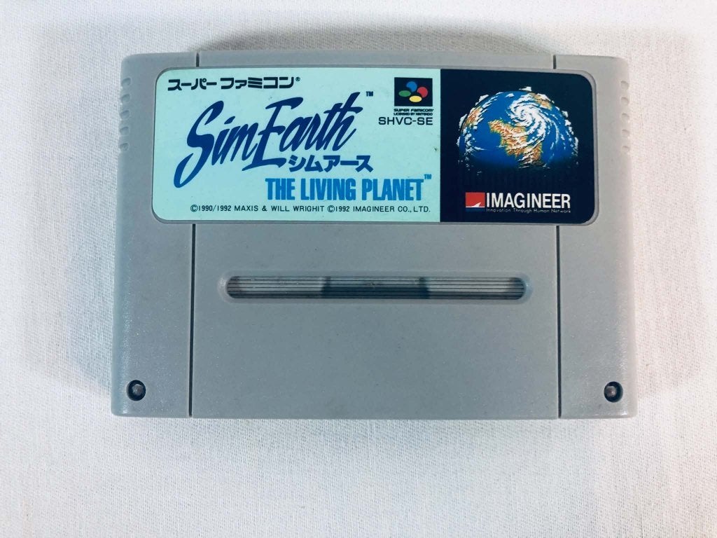 SimEarth The Living Planet SFC JAP Game Loose in goede staat, Games en Spelcomputers, Gebruikt, Verzenden, 1 speler, Vanaf 3 jaar