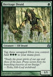 Heritage Druid - MOR - MTG - GD, Hobby en Vrije tijd, Verzamelkaartspellen | Magic the Gathering, Ophalen of Verzenden