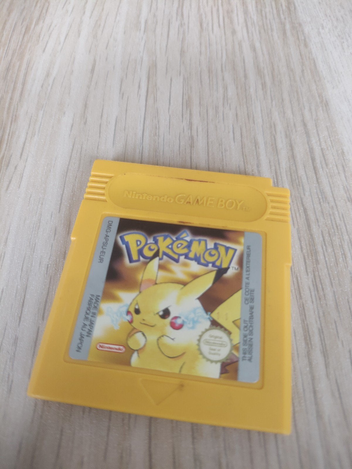 Pokemon Yellow (originele cartridge), Ophalen