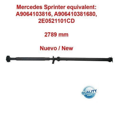 Arbre de transmission Pour Mercedes Sprinter w906 2006 +, Enlèvement, Neuf, Mercedes-Benz