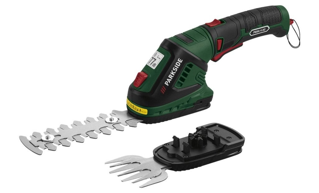 COUPE BORDURES-TAILLE HAIES 2 EN 1 RECHARGEABLE, Ophalen, Nieuw