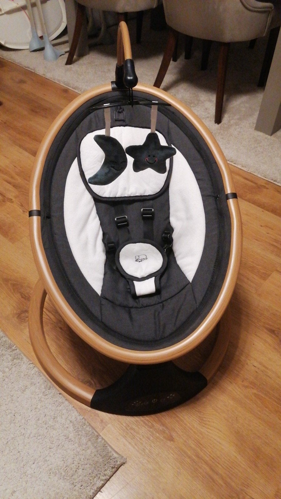 als nieuw elektrische wipstoel / babyschommel, Enlèvement, Comme neuf, Chaise rebondissante