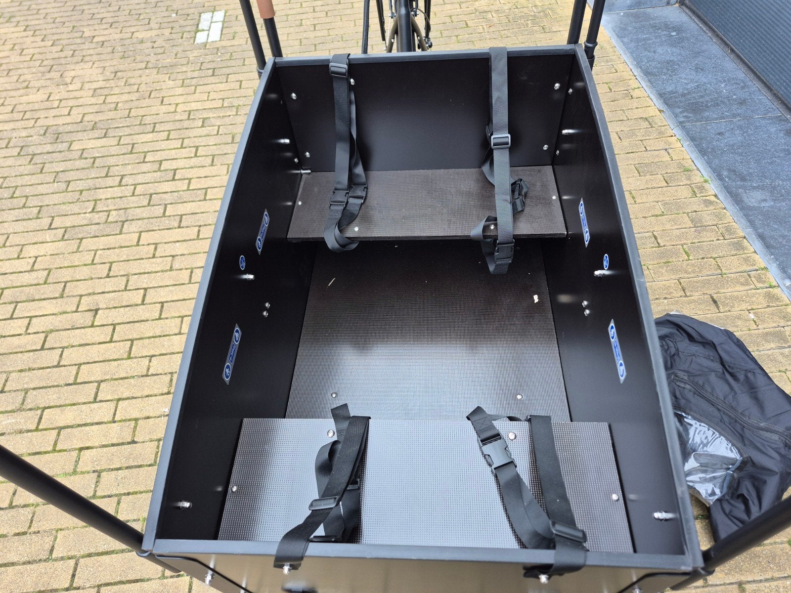 elektrische bakfiets Troy, Fietsen en Brommers, Zo goed als nieuw, 2 kinderen, Elektrisch, Ophalen
